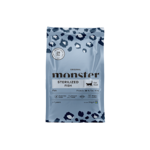 Monster Cat Original Sterilized Fish 2kg